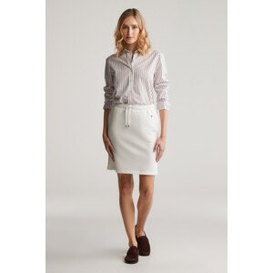 TEPLÁKOVÁ SUKŇA GANT REG SHIELD SKIRT EGGSHELL