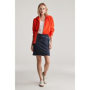 TEPLÁKOVÁ SUKŇA GANT REG SHIELD SKIRT EVENING BLUE