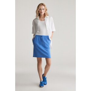 TEPLÁKOVÁ SUKŇA GANT REG SHIELD SKIRT PERFECT BLUE