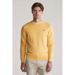 SVETER GANT CLASSIC COTTON C-NECK BANANA YELLOW