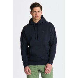 MIKINA GANT D1. ICON G ESSENTIAL SWEAT HOODIE modrá XXL