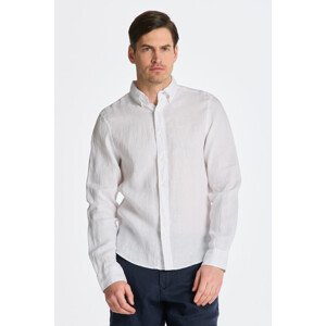 KOŠEĽA GANT SLIM LINEN SHIRT biela M