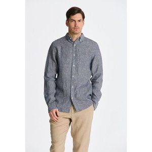 KOŠEĽA GANT REG LINEN SHIRT modrá XL