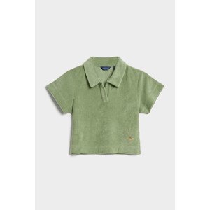 POLOKOŠEĽA GANT TOWELING SS RUGGER KALAMATA GREEN