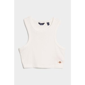 TOP GANT CROPPED TANKTOP WHITE