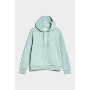 MIKINA GANT REG TONAL SHIELD HOODIE modrá S