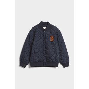 BUNDA GANT QUILTED GANT VARSITY JACKET modrá 176