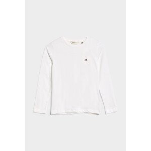 TRIČKO GANT SHIELD LS T-SHIRT biela 122/128