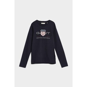 TRIČKO GANT ARCHIVE SHIELD LS T-SHIRT modrá 98/104