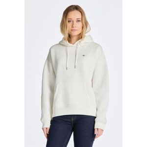 MIKINA GANT REL SHIELD HOODIE biela XS