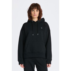 MIKINA GANT REL SHIELD HOODIE čierna M