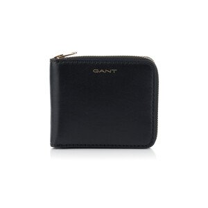 PEŇAŽENKA GANT LEATHER ZIP WALLET čierna None