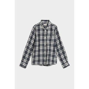 KOŠEĽA GANT REG. CHECK FLANELL SHIRT modrá 92