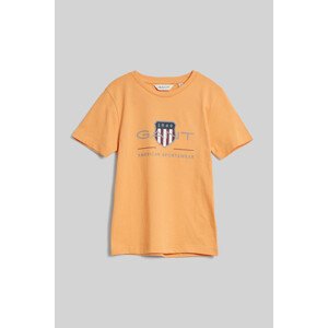 TRIČKO GANT ARCHIVE SHIELD SS T-SHIRT oranžová 110/116