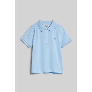 POLOKOŠEĽA GANT SHIELD SS PIQUE RUGGER SHADE BLUE