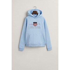MIKINA GANT ARCHIVE SHIELD HOODIE SHADE BLUE