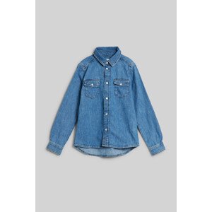 KOŠEĽA GANT RELAXED LS DENIM SHIRTS modrá 98/104