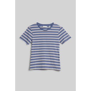 TRIČKO GANT STRIPED T-SHIRT WASHED BLUE