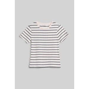 TRIČKO GANT STRIPED T-SHIRT CRYSTAL PINK