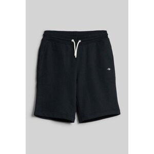 TEPLÁKOVÉ ŠORTKY GANT SHIELD SWEAT SHORTS BLACK