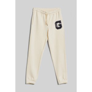 TEPLÁKY GANT REG G SWEATPANTS CREAM