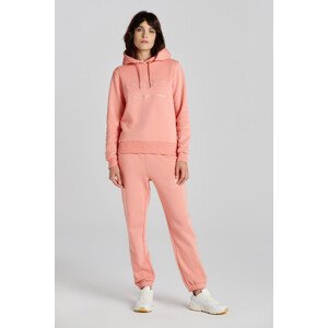 TEPLÁKY GANT REG TONAL SHIELD SWEATPANTS PEACHY PINK