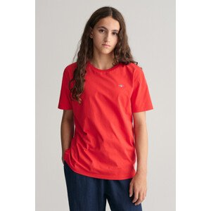 TRIČKO GANT SHIELD SS T-SHIRT BRIGHT RED