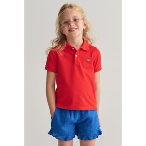 POLOKOŠEĽA GANT SHIELD SS PIQUE červená 122/128