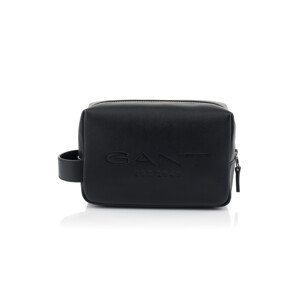 KOZMETICKÁ TAŠKA GANT LEATHER WASH BAG BLACK