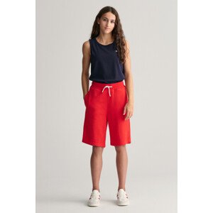TEPLÁKOVÉ ŠORTKY GANT SHIELD SWEAT SHORTS BRIGHT RED