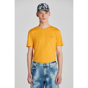 TRIČKO GANT CONTRAST LOGO SS T-SHIRT MEDAL YELLOW
