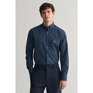 KOŠEĽA GANT REG MICRO PRINT SHIRT MARINE