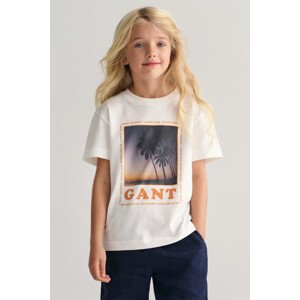TRIČKO GANT GANT RESORT RELAXED T-SHIRT WHITE