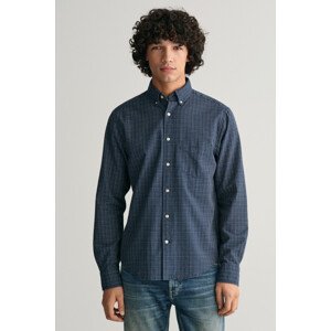 KOŠEĽA GANT REG TATTERSALL ARCHIVE OXF SHIRT MARINE