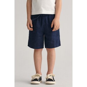 ŠORTKY GANT RELAXED LINEN SHORTS modrá 122/128