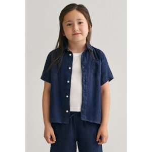 KOŠEĽA GANT REG. LINEN SS SHIRT MARINE
