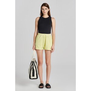 TEPLÁKOVÉ ŠORTKY GANT REL SUNFADED SHORTS PASTEL LIME
