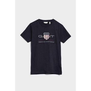 TRIČKO GANT ARCHIVE SHIELD SS T-SHIRT modrá 176