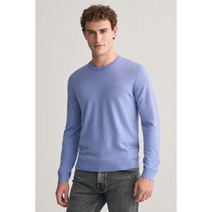 SVETER GANT EXTRAFINE MERINO WOOL C-NECK GENTLE BLUE