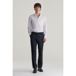 NOHAVICE GANT SLIM HERRINGBONE SUIT PANTS NAVY