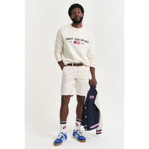 ŠORTKY GANT REG SUNFADED CHINO SHORTS CREAM