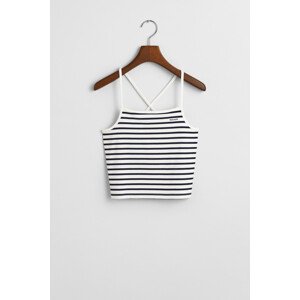 TRIČKO GANT STRIPED TANK TOP EVENING BLUE