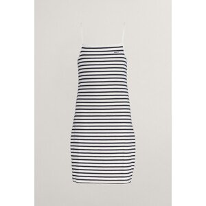 ŠATY GANT STRIPED TANK DRESS EVENING BLUE