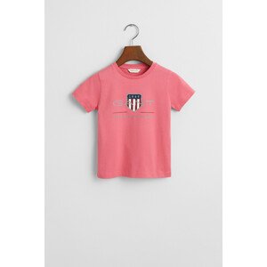 TRIČKO GANT ARCHIVE SHIELD SS T-SHIRT BLUSH PINK