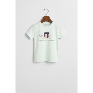 TRIČKO GANT ARCHIVE SHIELD SS T-SHIRT FADED MINT