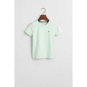 TRIČKO GANT SHIELD SS T-SHIRT FADED MINT