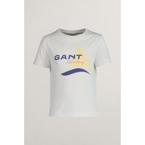 TRIČKO GANT GANT SAILING GRAPHIC T-SHIRT WHITE