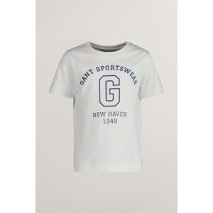 TRIČKO GANT GANT SPORTSWEAR ARCH T-SHIRT WHITE