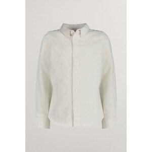 KOŠEĽA GANT COTTON LINEN BD LS SHIRT WHITE