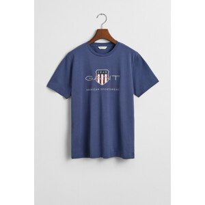 TRIČKO GANT ARCHIVE SHIELD SS T-SHIRT DUSTY NAVY